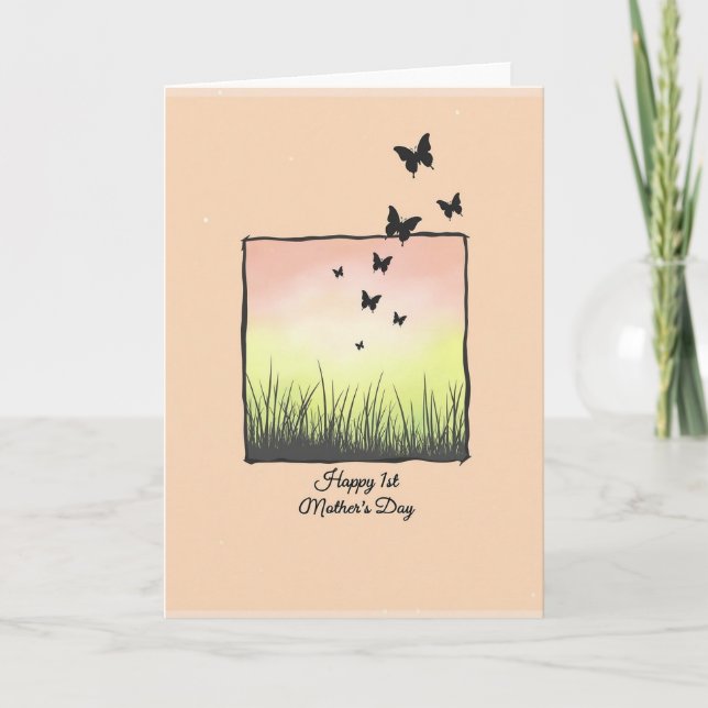 Speckled Meadow Scene Card (Front)