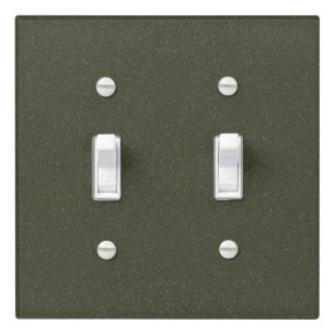 Speckled Moss Double Toggle Plate – Customizable