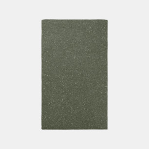 Speckled Moss Green Custom Rug