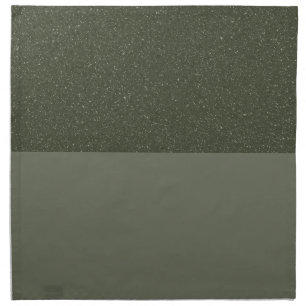 Speckled Moss Green Dinner Cloth Napkin (Custom)