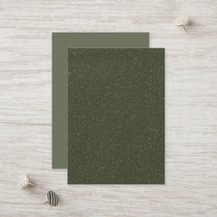 Speckled Moss Green Discount Card – Customizable