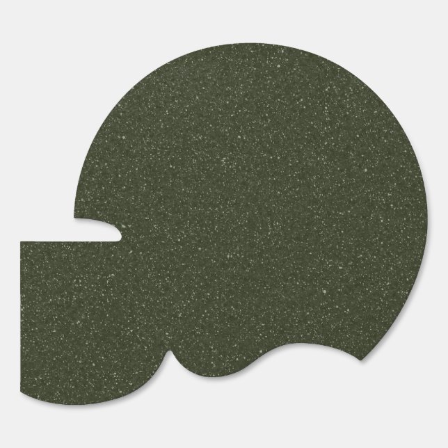 Speckled Moss Green Elephant Yard Sign – Customize (Front)