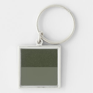 Speckled Moss Green Keychain – Customizable
