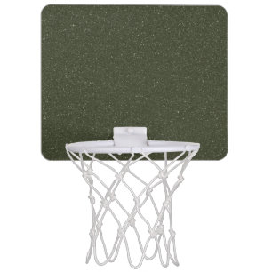 Speckled Moss Green Mini Basketball Hoop (Custom)