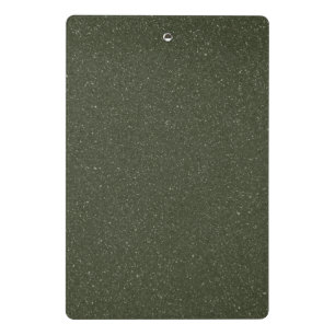 Speckled Moss Green Mini Clipboard – Customizable