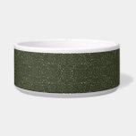 Speckled Moss Green Pet Bowl – Customizable<br><div class="desc">Add modern texture to your pet’s space with this speckled moss green ceramic bowl. The subtle noise effect adds depth and character to a classic earthy green, making it a stylish choice for both cats and dogs. This bowl isn’t just about feeding—it’s about integrating design into everyday pet essentials. Perfect...</div>