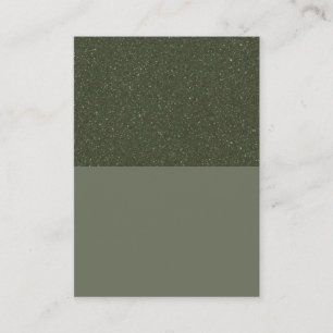 Speckled Moss Green Promo Card – Customizable