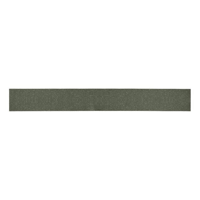 Speckled Moss Green Ribbon Customizable (Front)
