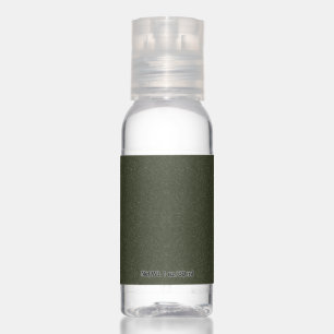 Speckled Moss Green Travel Bottle Set – Customize Hand Sanitizer