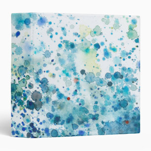 Speckled Sea I 3 Ring Binder
