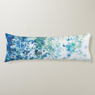 Speckled Sea I Body Pillow