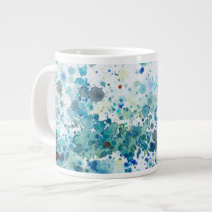Speckled Sea I Large Coffee Mug