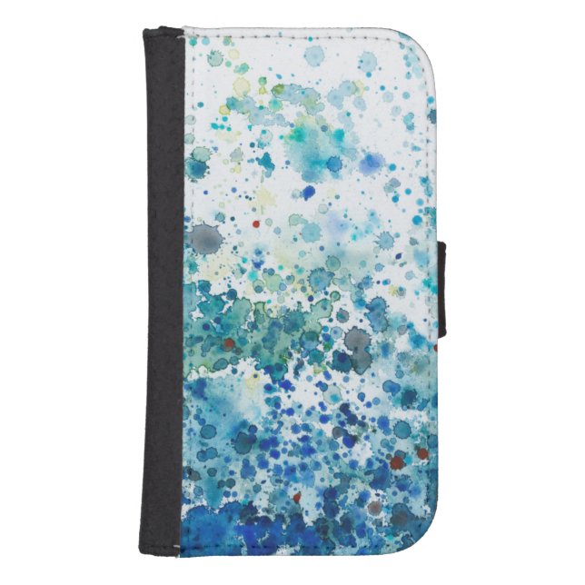 Speckled Sea I Samsung Galaxy Wallet Case (Front)
