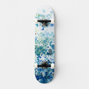 Speckled Sea I Skateboard Deck