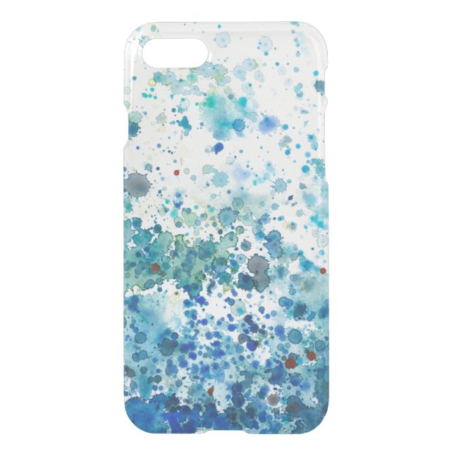 Speckled Sea I Uncommon iPhone Case (Back)