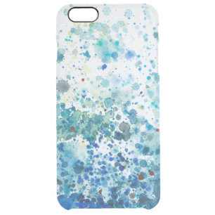 Speckled Sea I Clear iPhone 6 Plus Case
