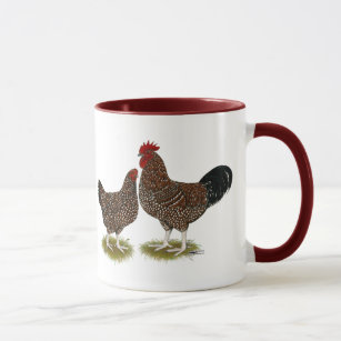 Speckled Sussex Chickens Mug