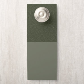 Speckled Top Moss Door Hanger – Customizable
