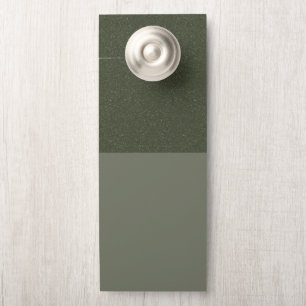 Speckled Top Moss Door Hanger – Customizable