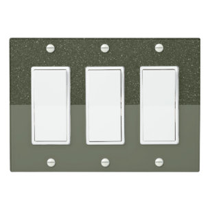 Speckled Top Rocker Plate – 3-Gang Custom