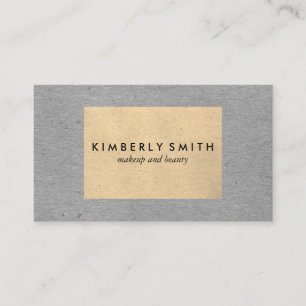 Speckled Two Tone Color Blocks Business Card