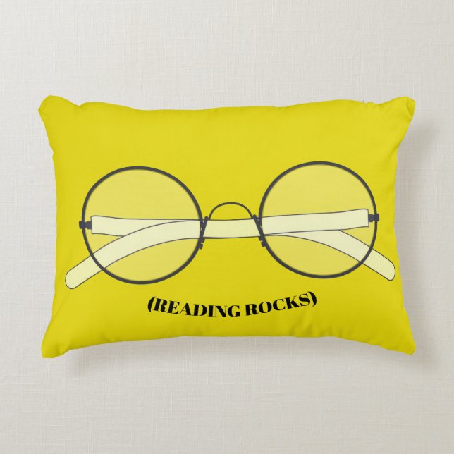 Specktacular Chartreuse Accent Pillow (Front)