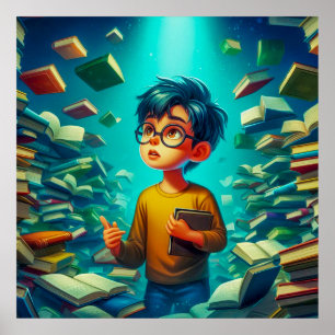 Specs in the Stacks Poster