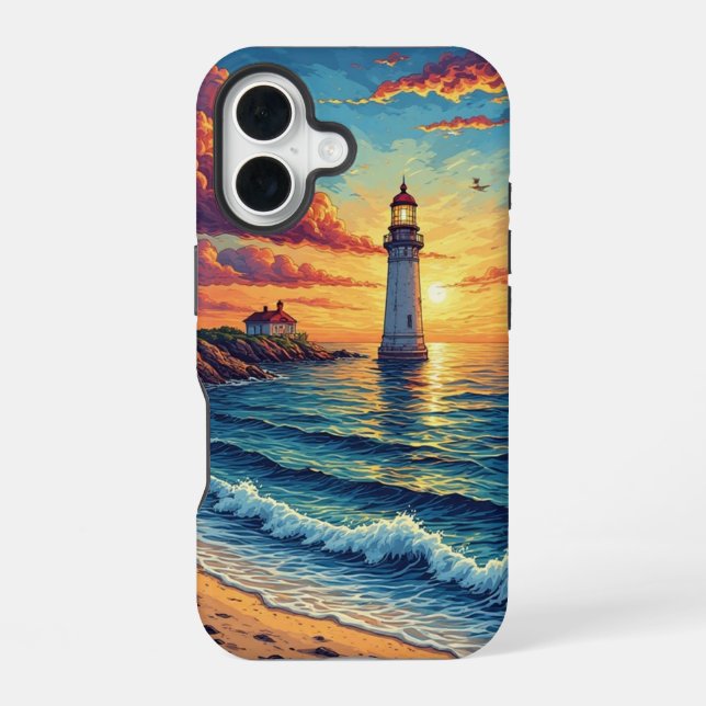 Spectacactular Sunset Iphone Case (Back)