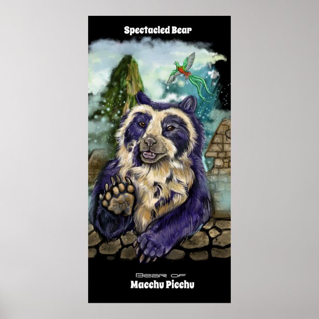 Spectacled Bear Poster (Front)