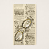 Spectacles and Newspaper Design (Front)