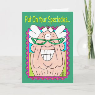 SPECTACLES Birthday Card