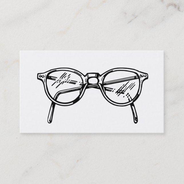 Spectacles/Eyeglasses Business Card (Front)
