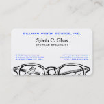 Spectacles Eyewear Optical Vision Business Card