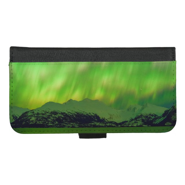 Spectacular Aurora iPhone Wallet Case (Front (Horizontal))