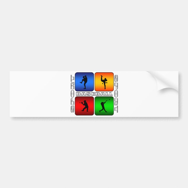 Spectacular Baseball Bumper Sticker (Front)