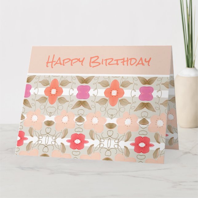 Spectacular Birthday Wishes Card (Front)