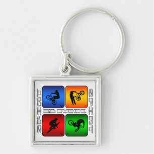 Spectacular BMX Keychain