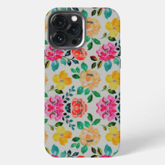 Spectacular Colored Flowers iPhone 13 Pro Max Case