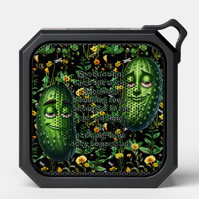 Spectacular: Defintion spec·tac·u·lar Bluetooth Speaker (Front)