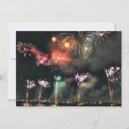 Spectacular Fireworks Card