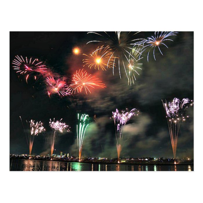 Spectacular Fireworks Postcards