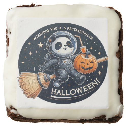 Spectacular Halloween with a Bamboo_Broom Panda  Brownie