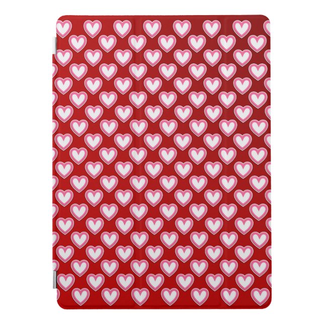 Spectacular Hearts iPad Pro Cover (Front)