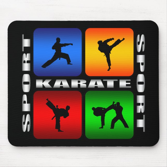 Spectacular Karate Mouse Pad (Front)