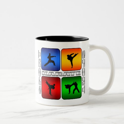 Spectacular Karate Two_Tone Coffee Mug