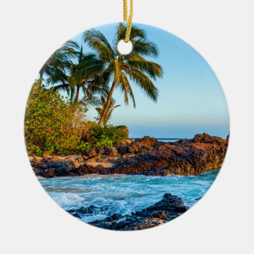 Spectacular Maui 2 sided ornament