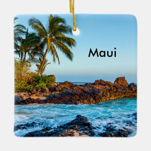 Spectacular Maui Ceramic Ornament