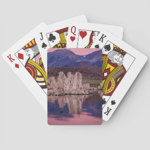 Spectacular Mono Lake In The Shadow Poker Cards