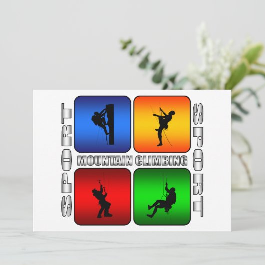 Spectacular Mountain Climbing (Standing Front)