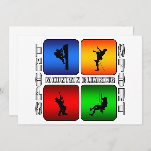 Spectacular Mountain Climbing (Front/Back)